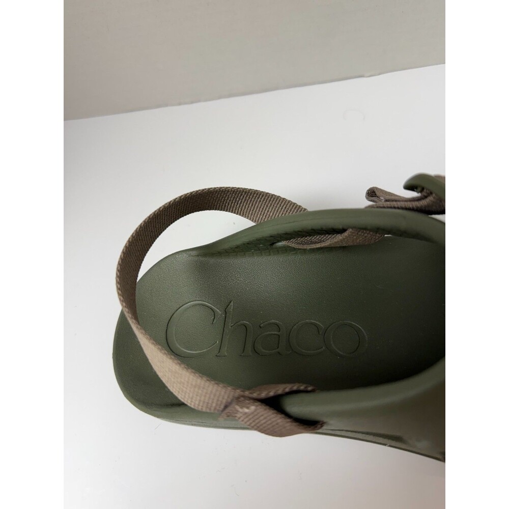 Chaco Chillos Sport Sandals Moss Green Men's 8 Adjustable Straps - Picture 9 of 13